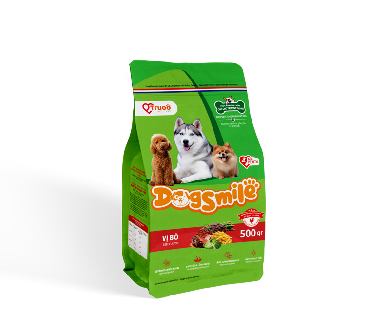 DogSmile vị Bò - Thức ăn hoàn chỉnh dành cho chó trưởng thành