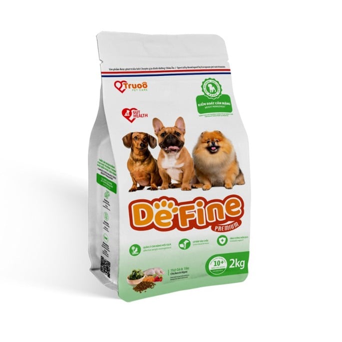 DeFine Dog - Kiểm soát cân nặng | Truoo Pet Care