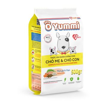 O Yummi Thịt Gà và Gạo - Thức ăn dành cho chó mẹ chó con | Truoo Pet Care